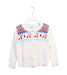 A White Cardigans from Bonpoint in size 4T for girl. (Front View)