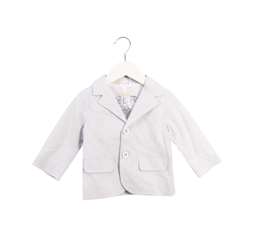 A White Blazers from Roberto Cavalli in size 6-12M for girl. (Front View)