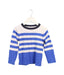 A Blue Long Sleeve Tops from Crewcuts in size 3T for boy. (Front View)