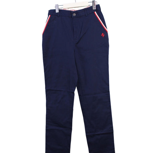 A Navy Dress Pants from Ferrari in size 12Y for boy. (Front View)