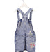 A Blue Overall Dresses from Polo Ralph Lauren in size 7Y for girl. (Back View)