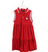 A Red Sleeveless Dresses from Carolina Herrera in size 4T for girl. (Front View)