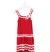 A Red Sleeveless Dresses from Nicholas & Bears in size 3T for girl. (Front View)