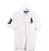 A White Short Sleeve Polos from Polo Ralph Lauren in size 8Y for boy. (Front View)