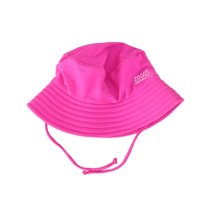 A Pink Sun Hats from Zoggs in size O/S for girl. (Front View)