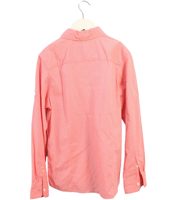 A Peach Shirts from Crewcuts in size 10Y for boy. (Back View)