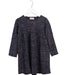 A Black Long Sleeve Dresses from DOUUOD in size 3T for girl. (Front View)