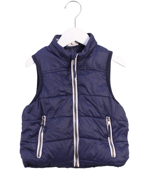 A Blue Outerwear Vests from Seed in size 3T for boy. (Front View)
