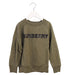 A Green Crewneck Sweatshirts from Burberry in size 6T for boy. (Front View)