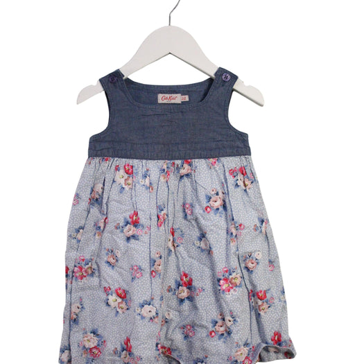 A Blue Sleeveless Dresses from Cath Kidston in size 12-18M for girl. (Front View)