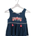 A Blue Sleeveless Tops from Louise Misha in size 8Y for girl. (Front View)