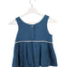 A Blue Sleeveless Tops from Louise Misha in size 8Y for girl. (Back View)