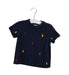 A Navy Short Sleeve Tops from Ralph Lauren in size 6-12M for boy. (Front View)