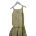 A Yellow Sleeveless Dresses from Mimi Mono in size 4T for girl. (Back View)