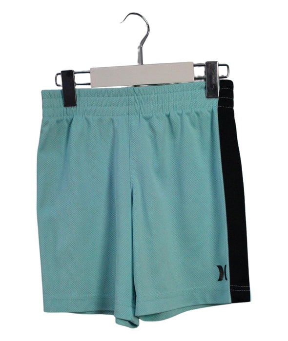 A Teal Shorts from Hurley in size 5T for girl. (Front View)