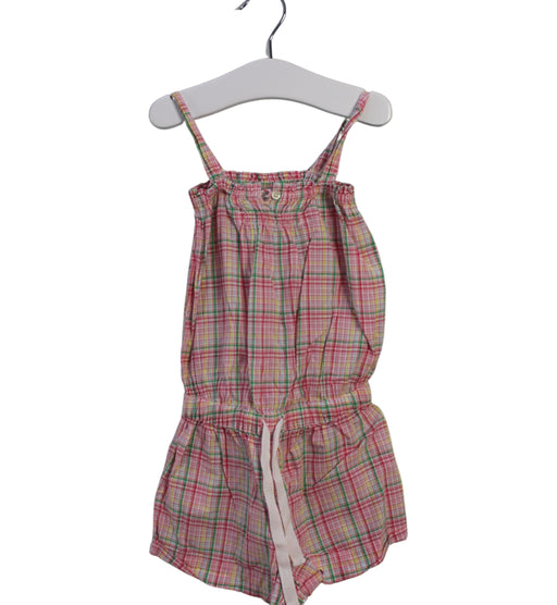 A Pink Sleeveless Rompers from Country Road in size 3T for girl. (Front View)