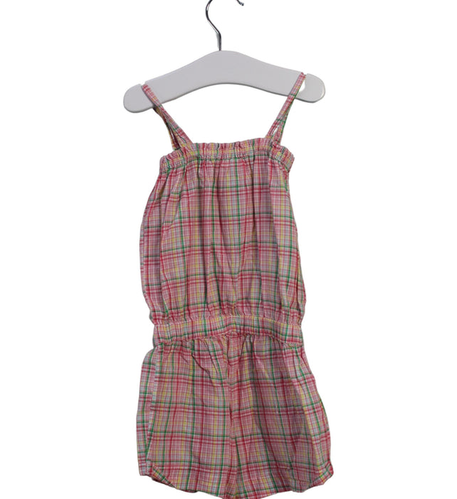 A Pink Sleeveless Rompers from Country Road in size 3T for girl. (Back View)