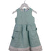 A Green Sleeveless Dresses from Nicholas & Bears in size 2T for girl. (Front View)