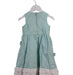 A Green Sleeveless Dresses from Nicholas & Bears in size 2T for girl. (Back View)