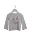 A White Long Sleeve Tops from Jacadi in size 3T for girl. (Front View)