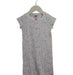 A White Short Sleeve Dresses from Petit Bateau in size 3T for girl. (Front View)