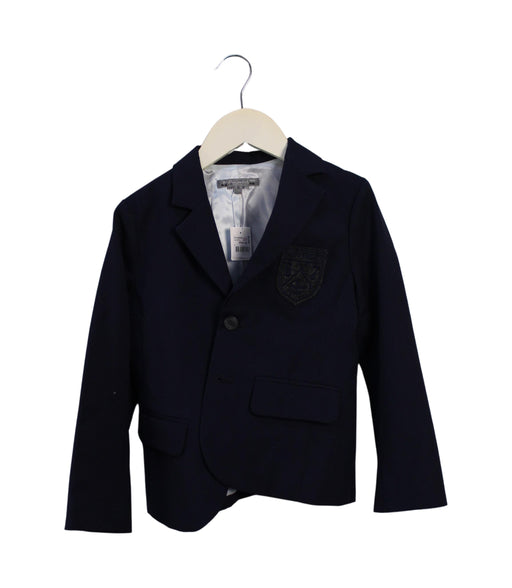 A Navy Blazers from Bonpoint in size 6T for boy. (Front View)