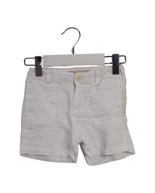 A White Shorts from Bonpoint in size 2T for girl. (Front View)