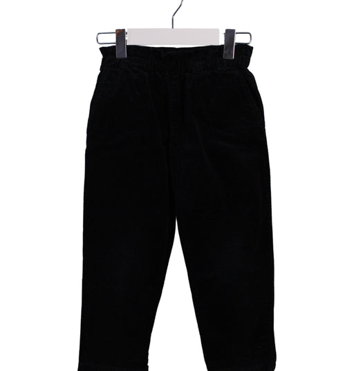 A Navy Casual Pants from Bonpoint in size 6T for girl. (Front View)