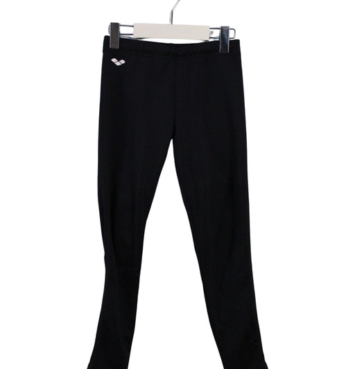 A Black Active Pants from Arena in size 4T for neutral. (Front View)