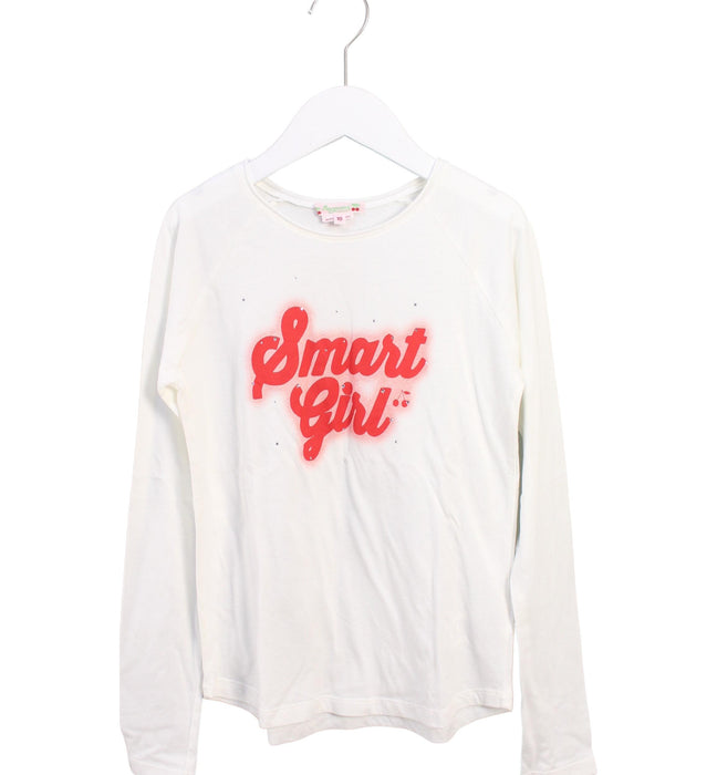 A White Long Sleeve Tops from Bonpoint in size 10Y for girl. (Front View)