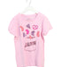 A Pink Short Sleeve T Shirts from Crewcuts in size 10Y for girl. (Front View)