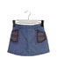 A Blue Short Skirts from Velveteen in size 3T for girl. (Front View)