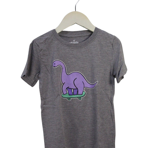 A Grey Short Sleeve T Shirts from Whistle & Flute in size 5T for neutral. (Front View)