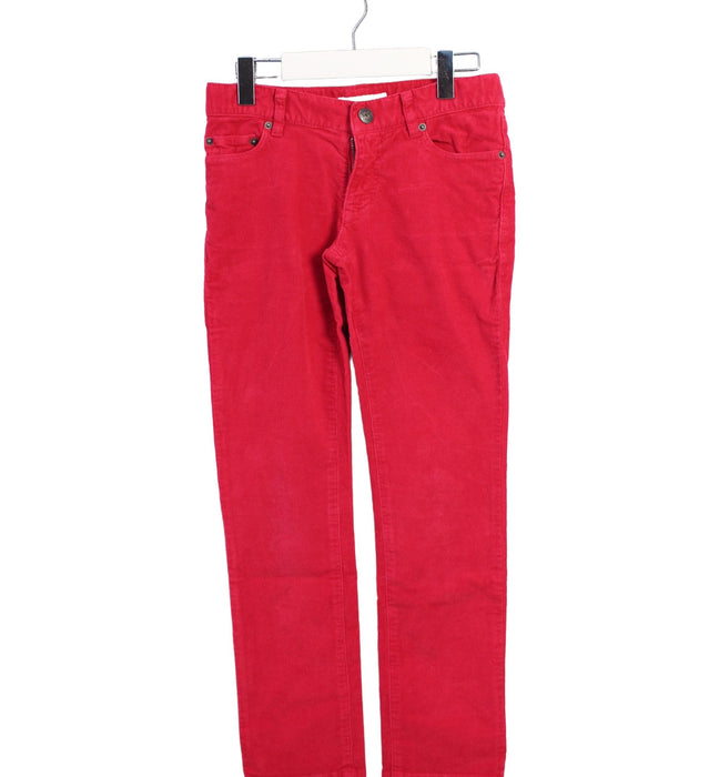 A Red Casual Pants from Bonpoint in size 8Y for girl. (Front View)