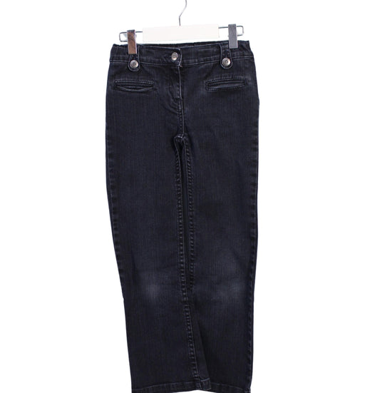 A Black Jeans from Jacadi in size 8Y for boy. (Front View)