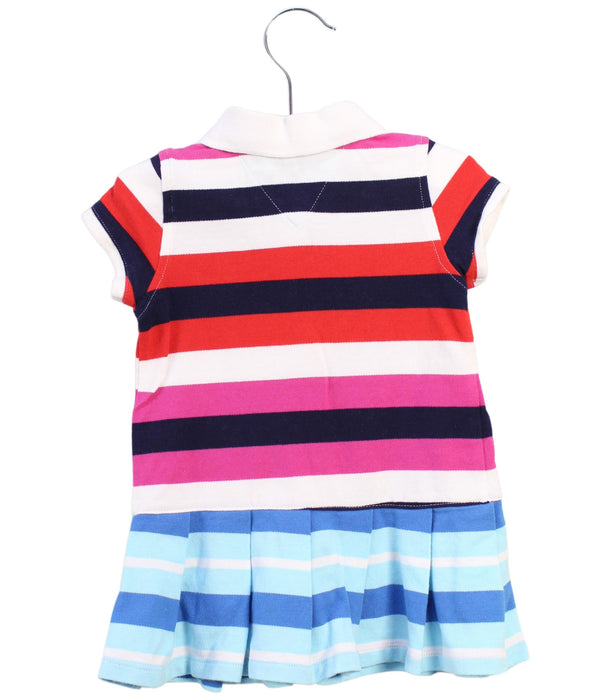 A Multicolour Short Sleeve Dresses from Tommy Hilfiger in size 6-12M for girl. (Back View)