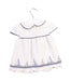 A White Short Sleeve Dresses from Janie & Jack in size 12-18M for girl. (Back View)