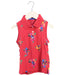 A Red Sleeveless Polos from Tommy Hilfiger in size 4T for girl. (Front View)