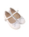 A White Flats from Dr. Kong in size 6T for girl. (Front View)