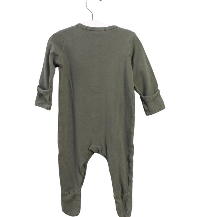 A Green Onesies from Mamas & Papas in size 3-6M for boy. (Back View)