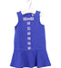 A Blue Sleeveless Dresses from Janie & Jack in size 2T for girl. (Front View)