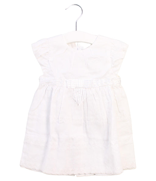 A White Dress Sets from Mayoral in size 6-12M for girl. (Front View)