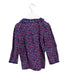 A Navy Long Sleeve Tops from Jojo Maman Bébé in size 4T for girl. (Back View)