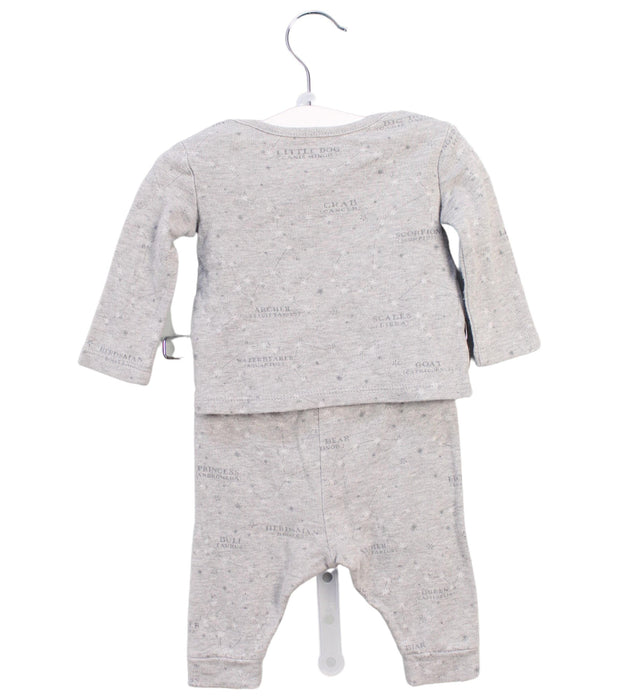 A Grey Pyjama Sets from Ralph Lauren in size 0-3M for neutral. (Back View)