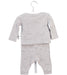 A Grey Pyjama Sets from Ralph Lauren in size 0-3M for neutral. (Back View)