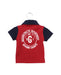 A Red Short Sleeve Polos from Guess in size 3-6M for boy. (Back View)