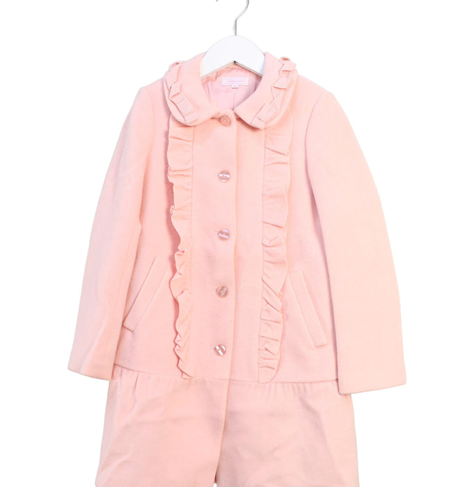 A Pink Coats from Nicholas & Bears in size 8Y for girl. (Front View)