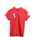 A Red Short Sleeve Polos from Shanghai Tang in size 6T for boy. (Front View)