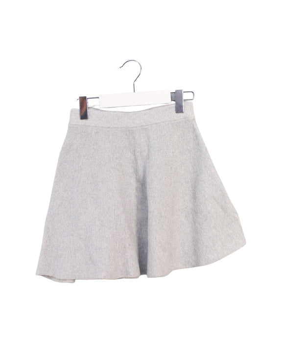 A Grey Short Skirts from Seed in size 7Y for girl. (Front View)