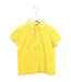 A Yellow Short Sleeve Polos from Ferrari in size 4T for boy. (Front View)
